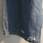 H&M Light Blue Ripped Straight Leg Jeans Photo 9