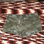 Y2K 2000s Grunge Micro Mini Baddie Hot Pants Low Rise Camo Cargo Booty Shorts Frayed Hem #goth #whimsigoth bimbo subversive #acubi #cyber #punk biker whimsygoth mcbling Measurement in pics Green Size M Photo 1