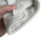 TNA Cozy Button Fleece Boyfriend Fit Button Down Shacket Jacket Gray Grey‎ Small Photo 10