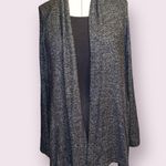 Anthropologie  Saturday Sunday Open Front Cardigan in Dark Grey - size medium Photo 8