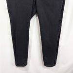 Lane Bryant ‎ Plus Size 20 Jeans Black Solid Jeggings High Rise 3 Button 921 Photo 4
