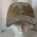 Something Special Brown Rhinestone Embellished Women's Baseball Hat (896) Tan Photo 0