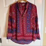 Kut From The Kloth Kut from‎ the Kloth Womens Blouse Cold Shoulder Cottage Floral Size Small Office Photo 3