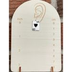 Ace of Hearts Playing Card Stud Earrings Photo 1