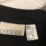 80s Vintage Red Black Christmas snowman vest sleeveless cottagecore dress tie back plaid tartan gingham button front Size M Size M Photo 2