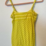 Ella Moss  Striped Yellow Spaghetti Strap Tank Photo 4