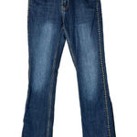 Cowgirl Tuff‎ Western Edge Dark Wash Size 28 Blue Photo 0