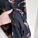 Tommy Bahama Short Sleeve Silk Maxi Dress Tropical Birds of Paradise Sz Small Photo 3