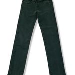 Paige Jeans Size 28 Skyline Ankle Peg Skinny Jeans Stretch Faded Green Fading Photo 0