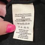 Free People Mary Jane Fit & Flare Mock Neck Ribbed Knit Black Mini Dress Size XS Photo 12