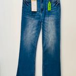 Wax Jean NWT WAX Frayed Hem Flare Jeans - Medium Wash sz 9/29 .  Photo 1