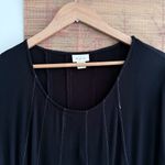 Manon Baptiste Lagenlook Black Wide Half Sleeve Dress Size 24 Photo 3