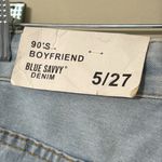 Blue Savvy  size 5/27 90’s boyfriend distressed jeans Photo 5