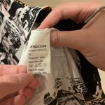 High Neck Short Sleeve Comic Book Shirt Black Size M Photo 2