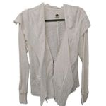 Anthropologie TINY Draped Cardigan Knit Womens Size S Mixed Media Lightweight Photo 3