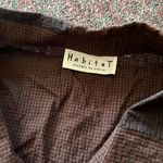 Habitat  plaid button down L Photo 5