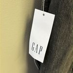 Gap  Acid Wash Black Adjustable Razorback Overalls Pockets and Side Buttons- M Photo 13