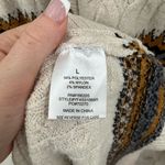 Lucky Brand Women’s Large Aztec Sweater Dress Cardigan Photo 2