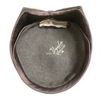 Vintage Cecile Lorraine Grey Fur Made in Italy Pillbox Hat Structured Bow Custom Gray Photo 5