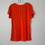 Colosseum Ladie’s Anaheim Ducks Hockey T Shirt Orange LIKE NEW Photo 1