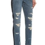 BLANK NYC  Still Water Crop Girlfriend Cut Jeans Photo 7