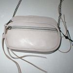 DKNY NWT New Womens Gray Stone Cross Body Bag Handbag Logo Silver Leather Chain Photo 2
