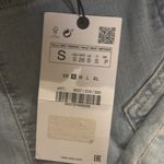 ZARA NWT  Denim Strapless Mini Dress Photo 4