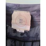 Anthropologie Hei Hei Melita Utility Jacket Blue Embroidered Floral Boho Size L Photo 6