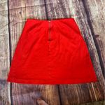 CAbi  #3219 Fiery Red Zip Back Skirt W/Pockets~Size 6 Photo 4