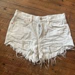 Free People  Living Good Vibrations white 25 Jean shorts Photo 2