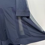 R & M Richards Navy Blue Dress with Rhinestones & Sheer Cardigan Formal Wedding Size 12P Photo 8