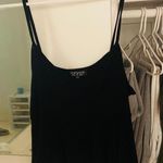 Topshop Black Flowy Babydoll Top Photo 0