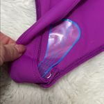 Good American  Modern Tank Scuba Bodysuit Poo Thistle Purple Photo 11