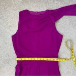 Black Halo  Enola Side‎ Drape Jumpsuit Berry Plum 2 Photo 7