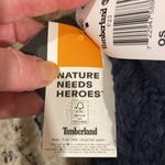 Timberland navy cable knit fleece lined pom pom hat Photo 7