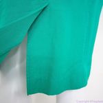 katie MFG vintage union made green short sleeves button down dress, Petite 13 Photo 8