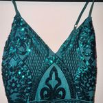 Green Sequin Bodycon Dress Photo 2