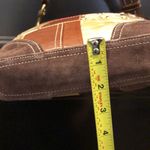 Coach Patchwork Madras Crossbody Shoulder Bag Adjustable Strap Vintage Duffle Photo 14