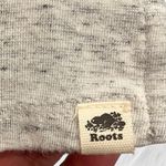 Roots Canada Light Grey Cowl Neck Long Sleeve Top Size Large Photo 2