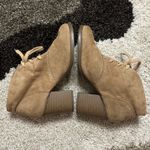 Faux Suede Light Brown Booties Size 9 Photo 3