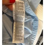 Adidas Light Blue Full Front Zip Windbreaker Golf Athletic Zipped Pockets sz. L Photo 7