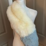 Faux Mink Stole from Cära New York White Photo 2