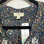 Mason & Belle NWT  x Stitch Fix Bobby Embroidered Tie Detail Peasant Top - Size M Photo 2