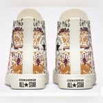 Converse  High-Top Sneakers with Floral Pattern Photo 3