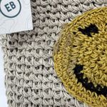 Earthbound Trading Company Crossbody Bag Purse Happy Face 8”x9” NWT Smiley Face Tan Photo 7