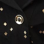 Attention FINAL MARKDOWN Ladies’  Gold-tone & Black Blouse large Photo 6