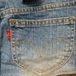 Levi's Vintage Y2K Levi’s Patchwork Tiered Ruffle Mini Skirt Denim Floral Plaid Satin Photo 10