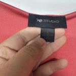 AB Studio  Women’s Sleeveless Blouse Top Pink Size Large L Stretch Tank Photo 3