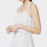 Ramy Brook  striped white metallic mini dress S Photo 2