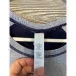 Lucy Tech M Workout Pullover Shirt Yoga Run Long Sleeve Top Ruching Keyhole Vent Blue Size M Photo 2